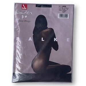 Falke Wonder Po Sexy Lifting Tights Vintage NIP - Black